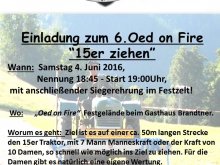 "Die Berge brennen" wieder!